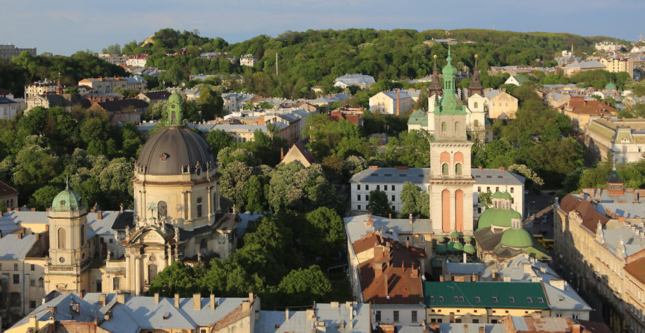 Lwów, panorama miasta