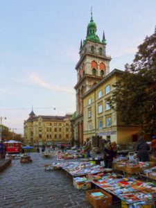 Targ książek we Lwowie